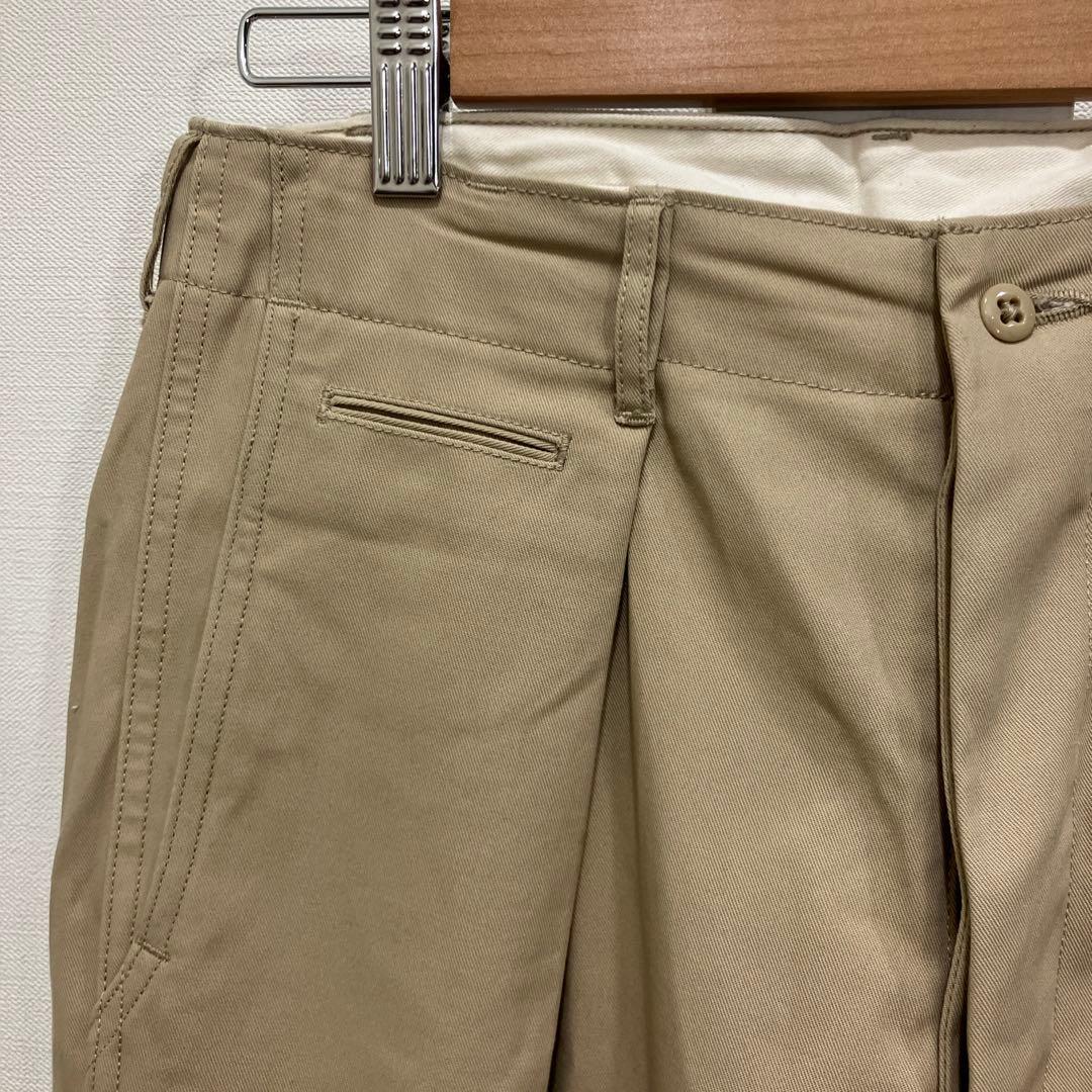 パンツ MARKAWARE WIDE ORGANIC COTTON DRY TWILL
