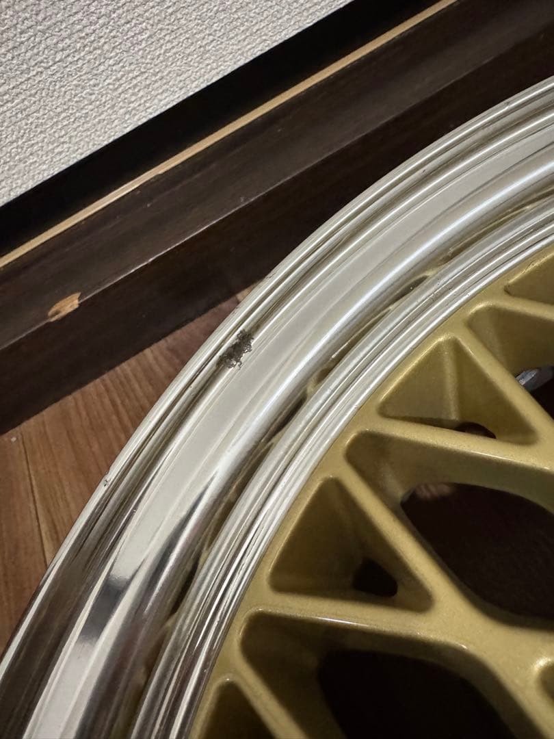 ゴールド メッシュデザイン ホイール 4本セット