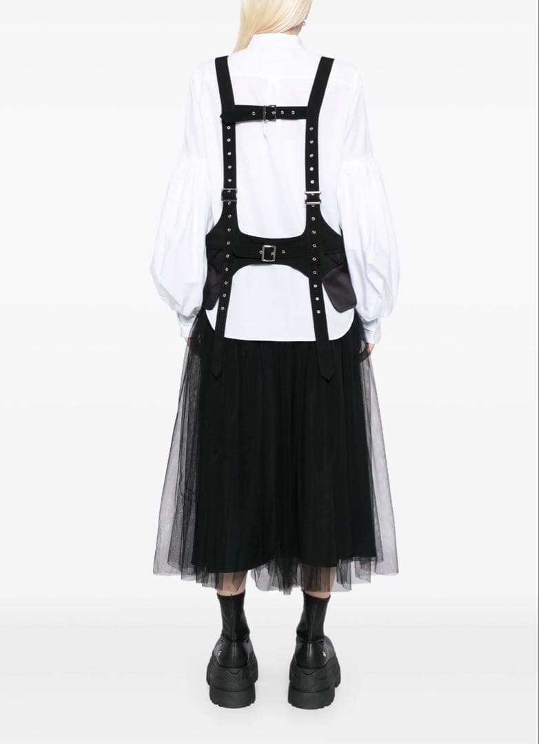 新品2024aw ノワールケイニノミヤ コムデギャルソン 装飾 ハーネス ベスト