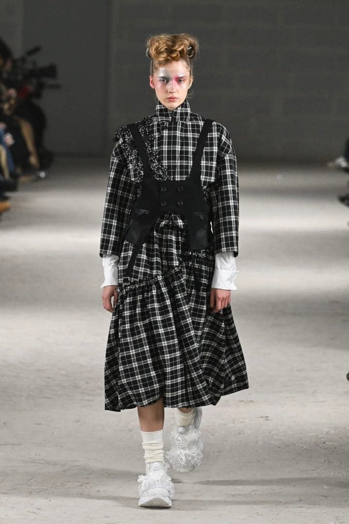 新品2024aw ノワールケイニノミヤ コムデギャルソン 装飾 ハーネス ベスト