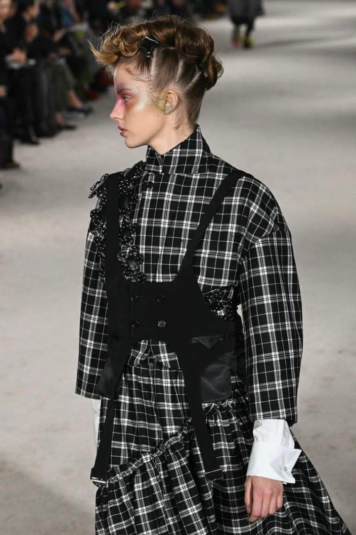 新品2024aw ノワールケイニノミヤ コムデギャルソン 装飾 ハーネス ベスト