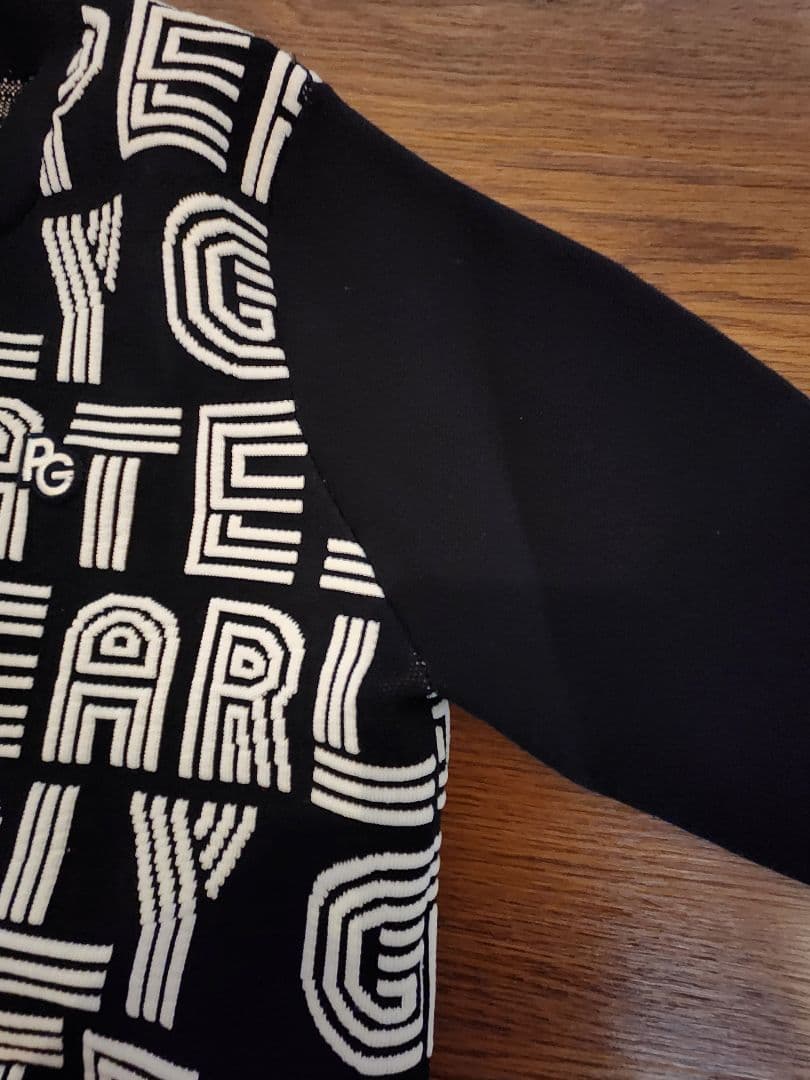 【超美品】パーリーゲイツ セットアップ ニット ネイビー