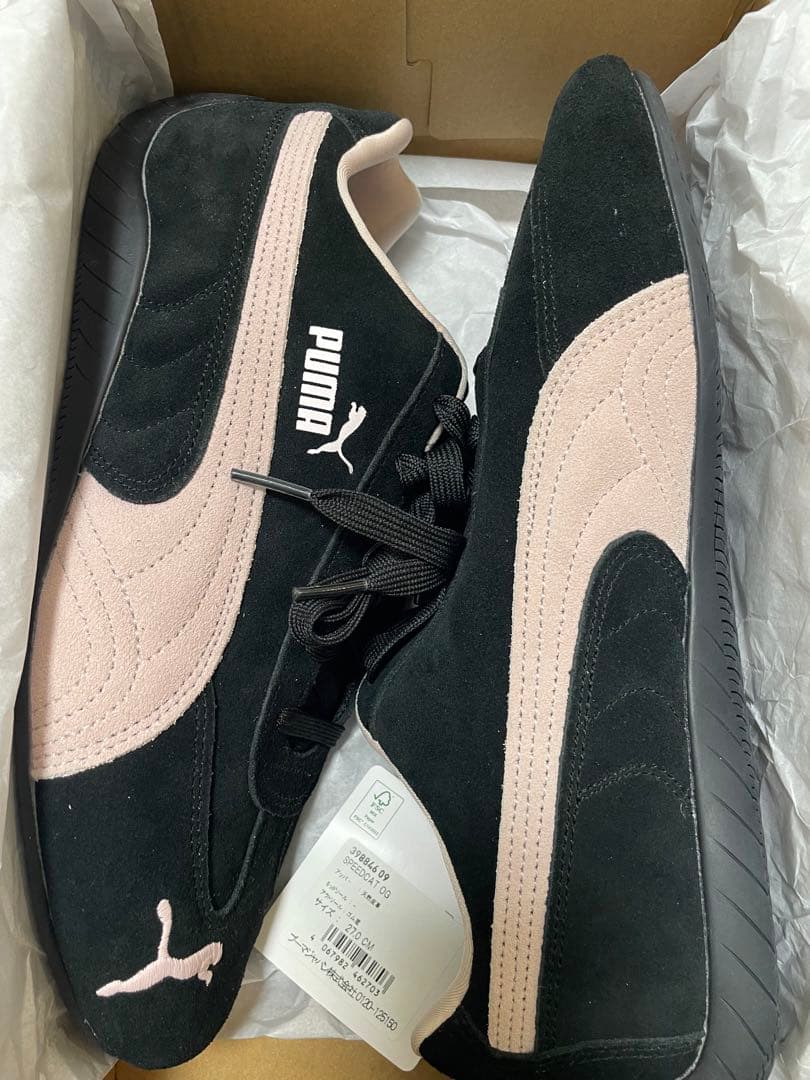 プーマ　スピードキャット OG ブラック　ピンク 新品未使用