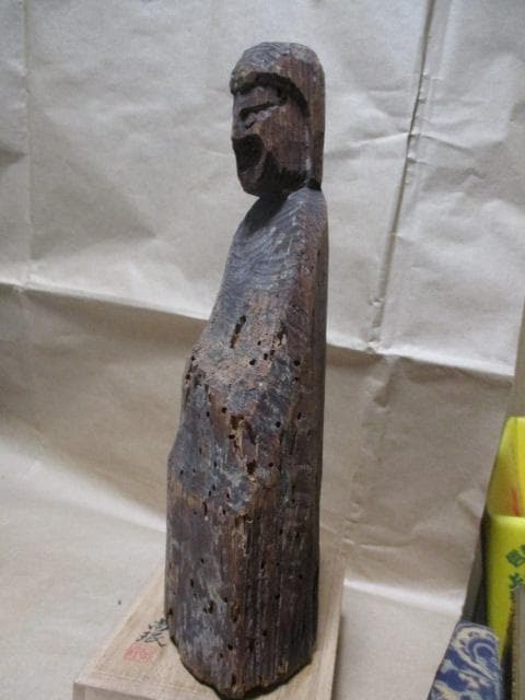 け*う様 円空仏　ですが　古箱付き　S10-2