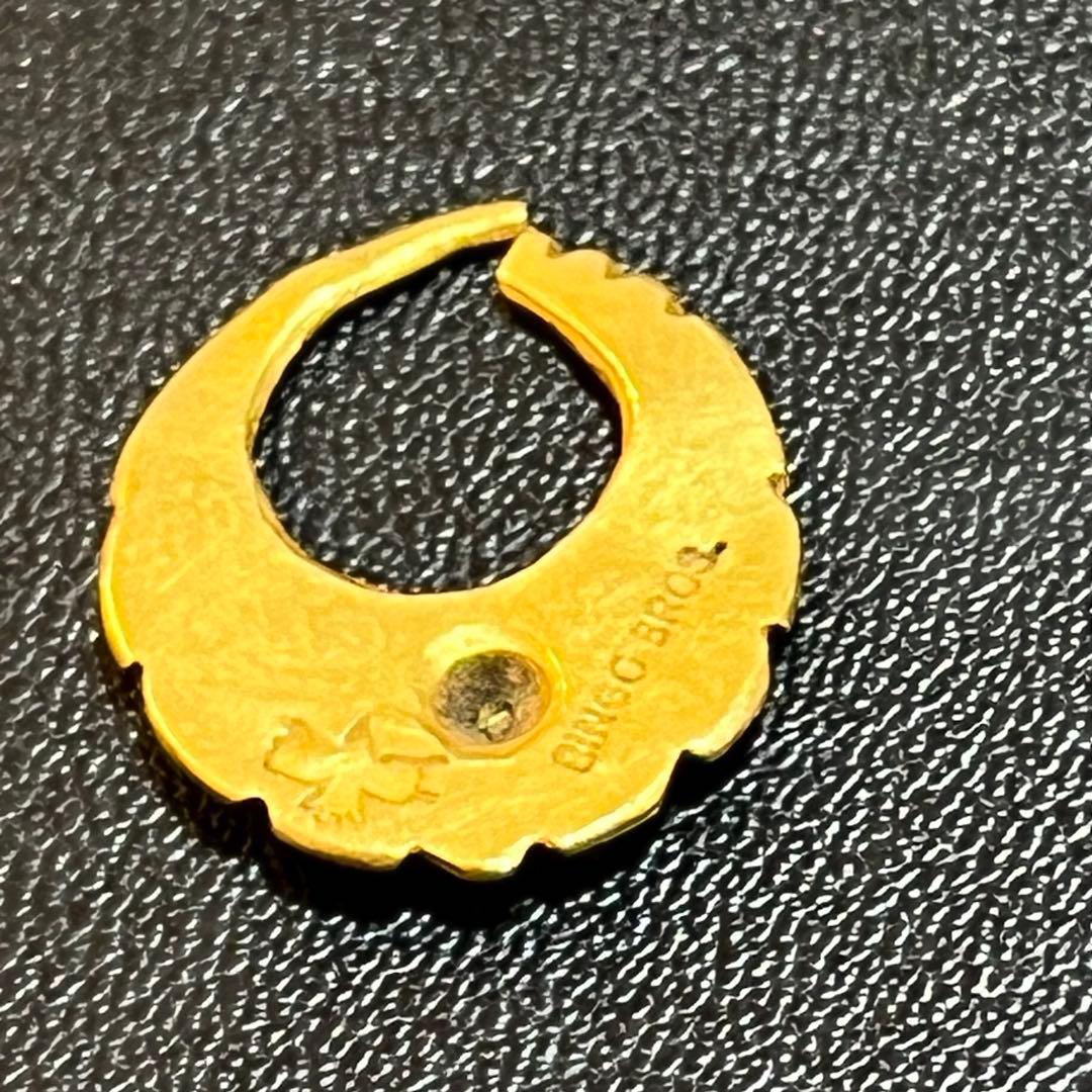 富*虎様 ビンゴブラザーズ　24Kピアス 星×月桂樹 右耳 ゴールド　岩本照Sn