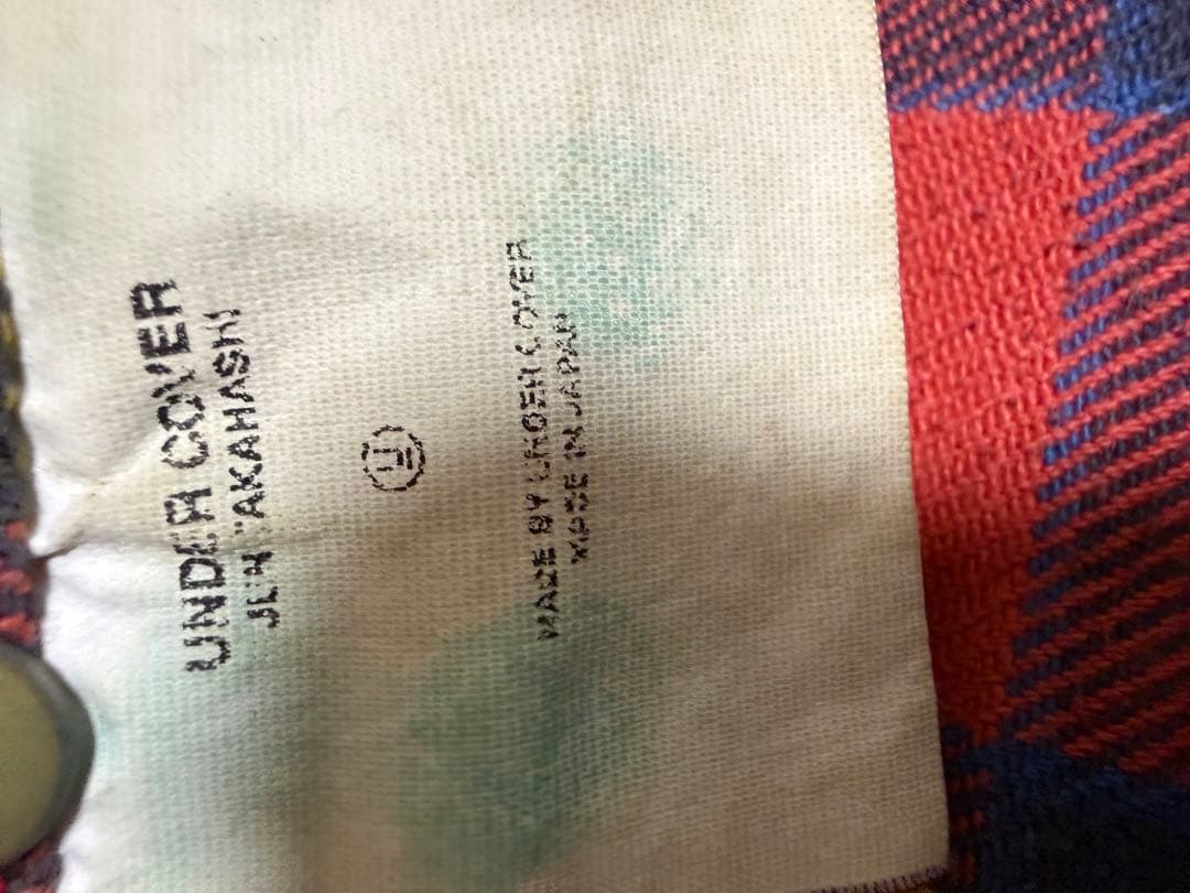 Under Covertion レッドチェックパンツ L値下げ⭕️