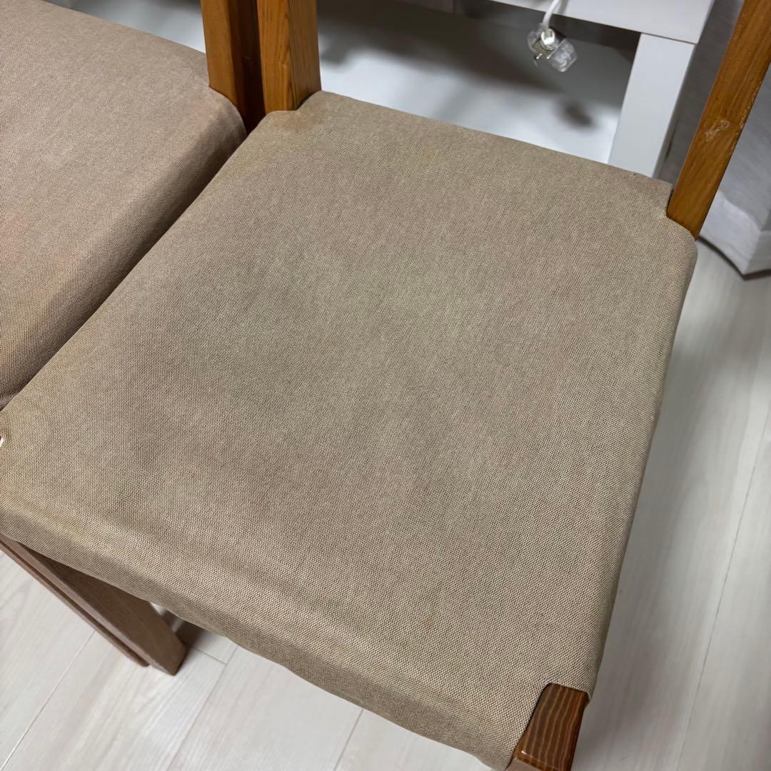 2脚セット売り　無印良品　オーク材　ダイニングチェア