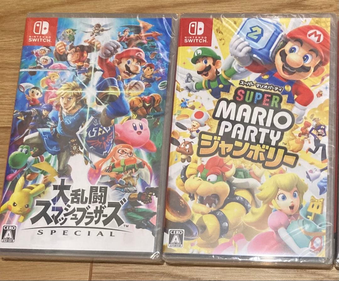 スマブラSP マリオパーティージャンボリー Switch スイッチ ソフト