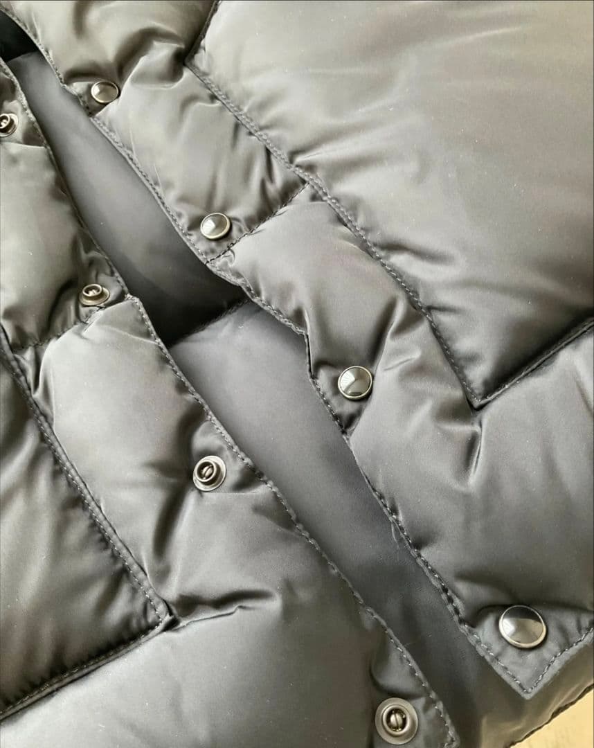 ロッキーマウンテン　ダウンベスト　42　ブラック　ボア付　定価8万 希少サイズ