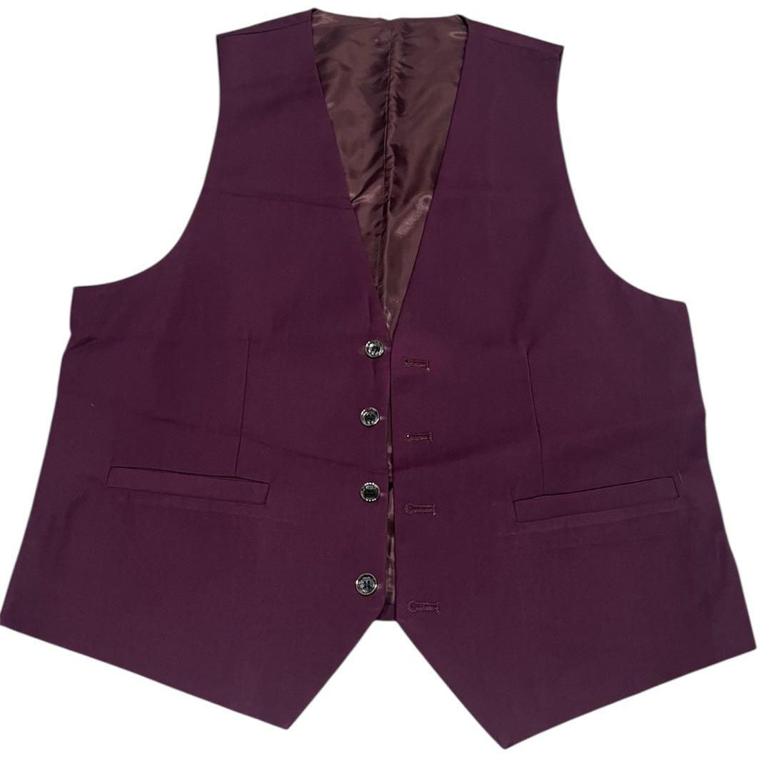 新品　スリーピース　スーツ　XL