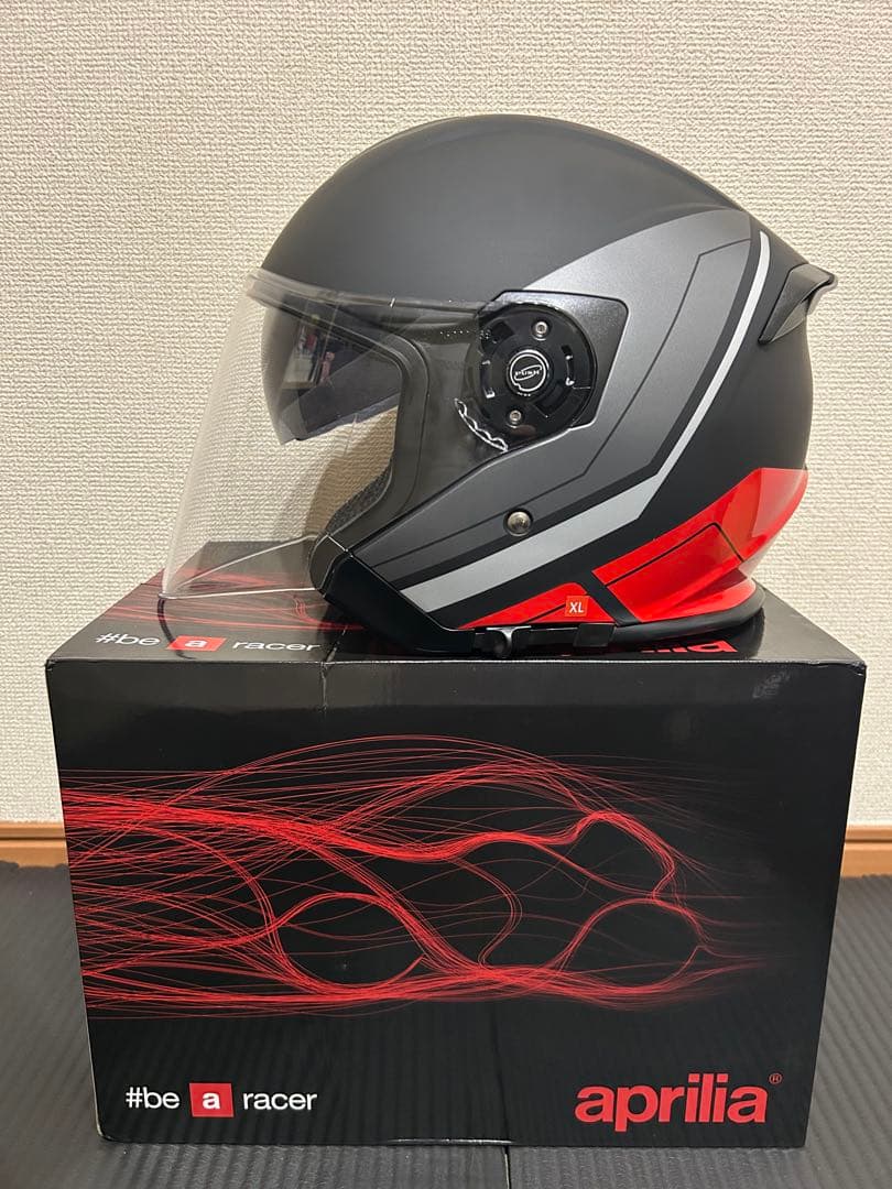 aprilia ジェットヘルメット 未使用 XL アプリリア
