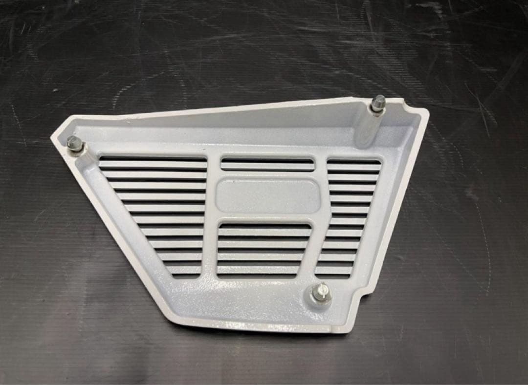 Z400FX アルフィン サイドカバー 白ロゴ有/Z550FX BEET キジマ