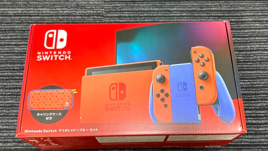 Nintendo Switch マリオレッド×ブルー セット