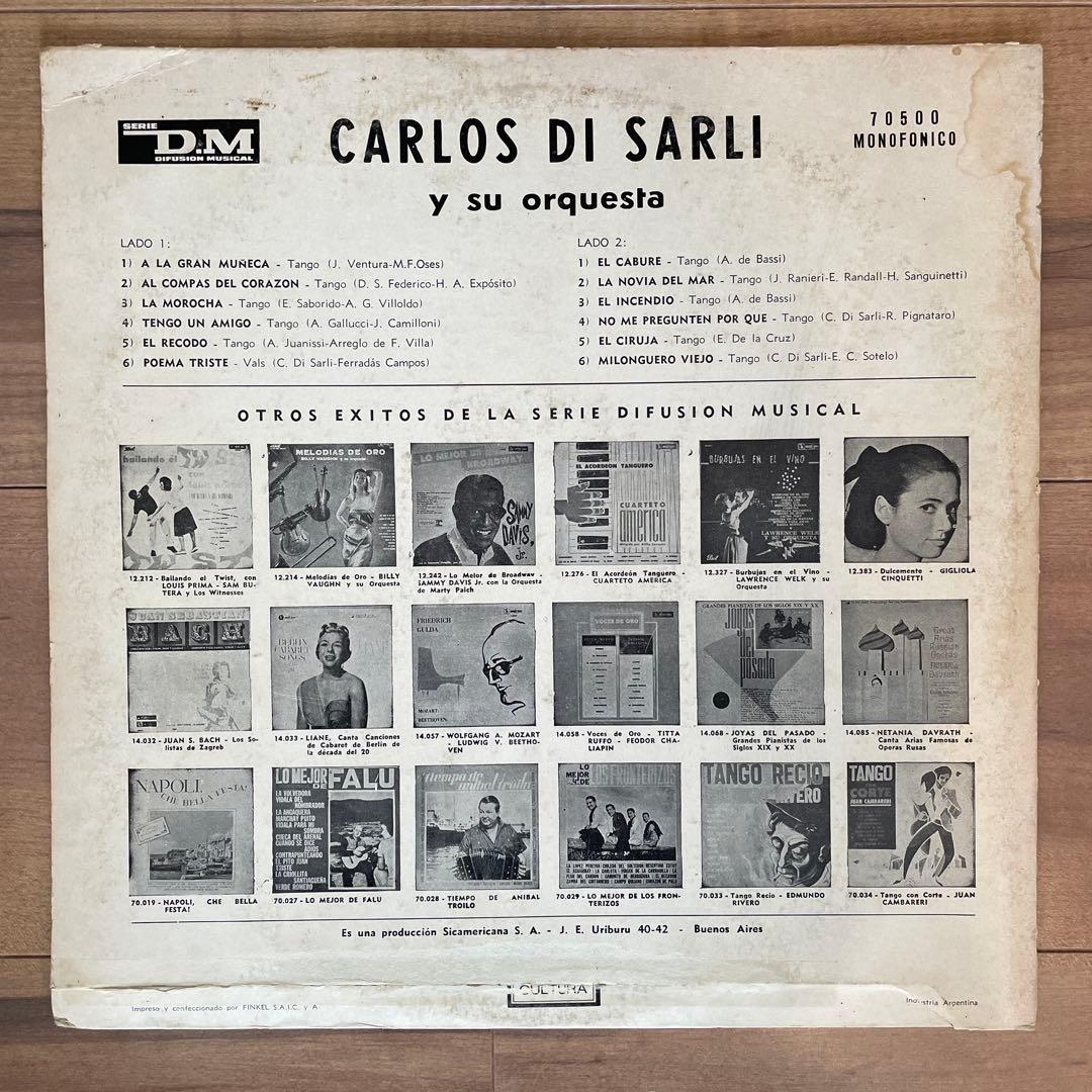 その他 Carlos Di Sarli Del Repertorio Music Hal