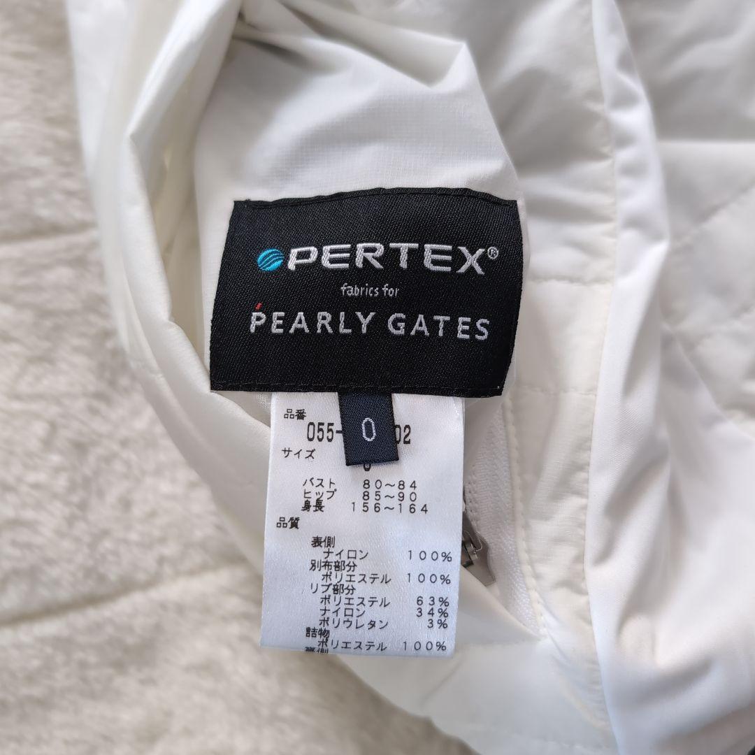 パーリーゲイツの4WAYリバーシブル中綿ゴルフブルゾンジャケット（サイズ0）