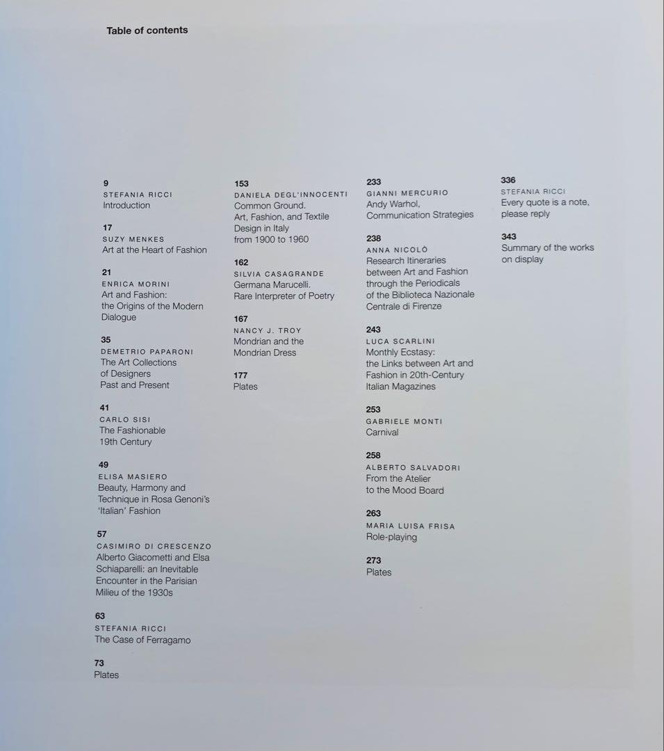 Across Art and Fashion 英語版