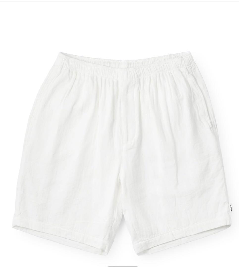 パンツ everyone seaside shorts (WHITE) XL