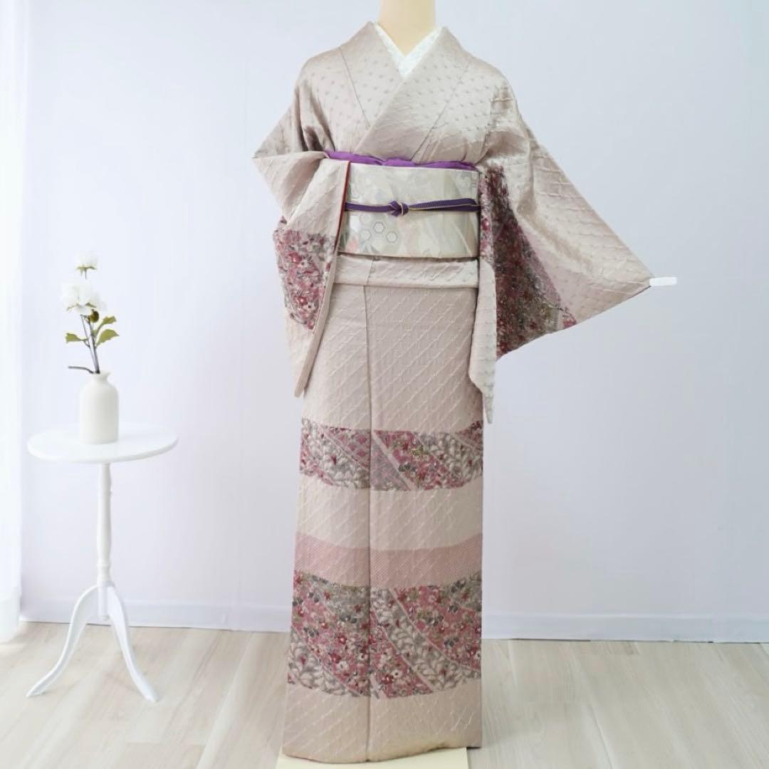 訪問着　4点フルセット 328B 正絹 七五三 お宮参り 入学式　卒園式　結婚式