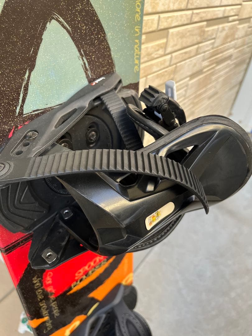 【120、23cm】Spoon スノーボード ビンディング&ブーツ付き