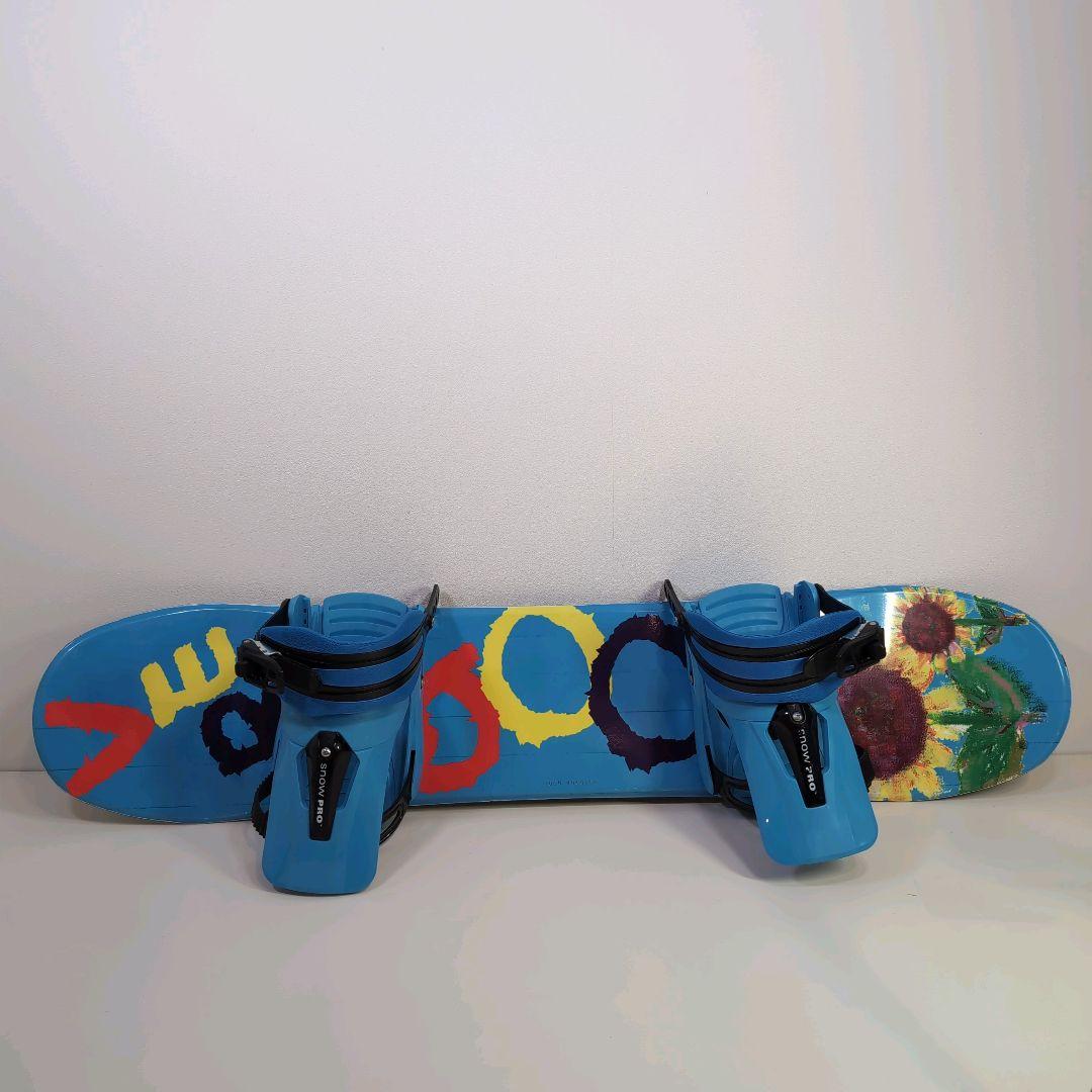 キッズ用 スノーボード100cm バインディングセット