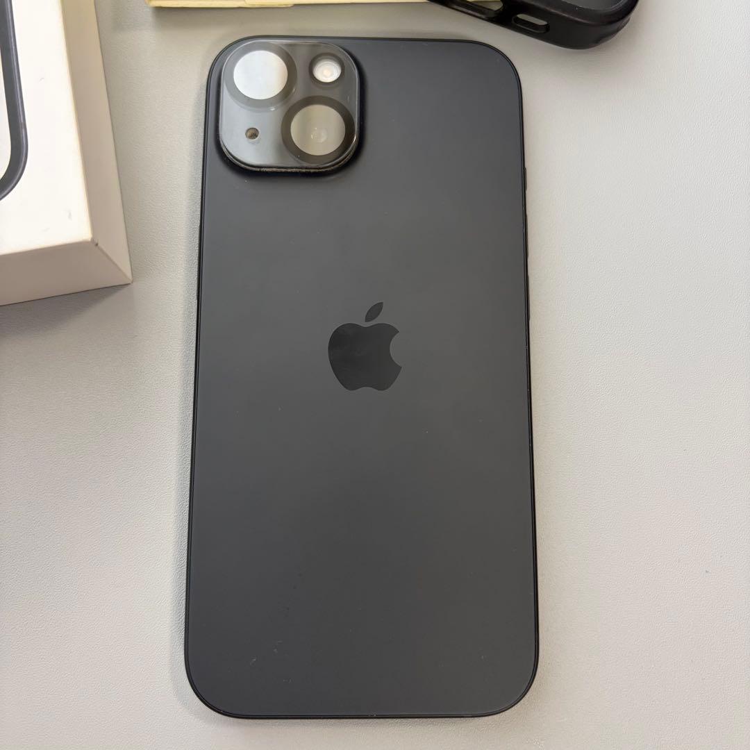 【美品】iPhone15 256GB ブラック SIMフリー バッテリー90%