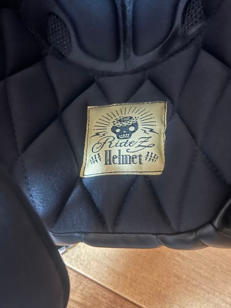 フルフェイスヘルメット ブラック　RIDEZ X HELMET