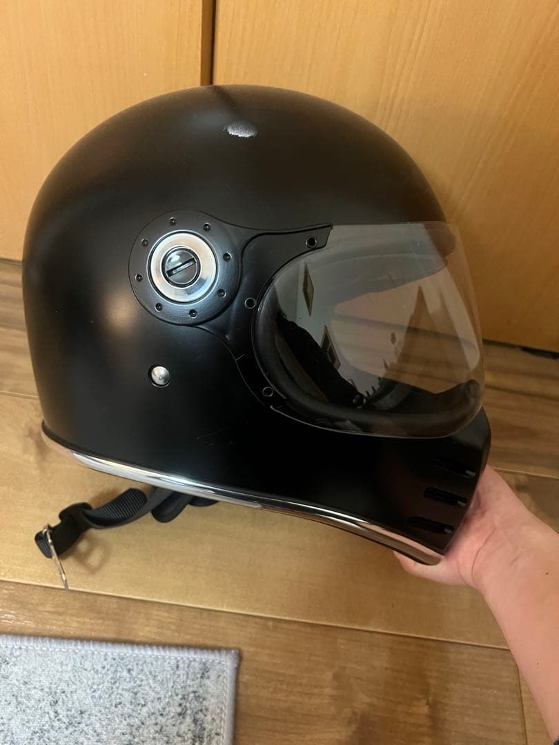 フルフェイスヘルメット ブラック　RIDEZ X HELMET