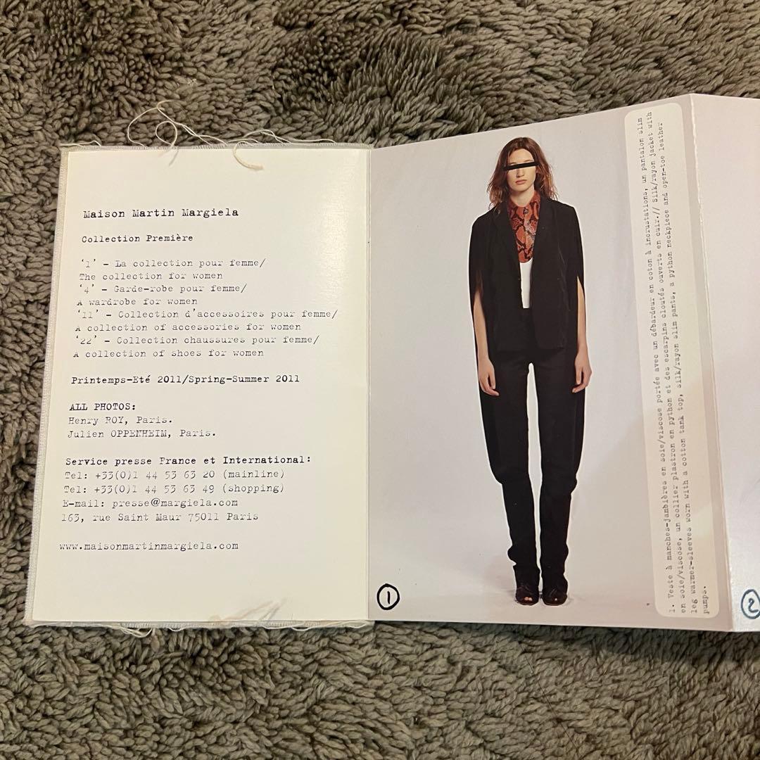 マルタンマルジェラ　非売品　ルックブック　レア　Maison Margiela