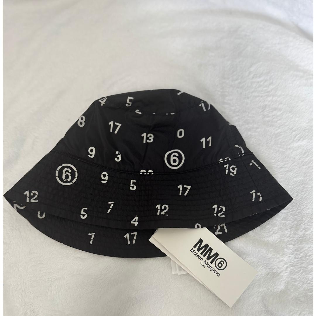 【完売品】MM6大人もOK ロゴバケットハット　頭回り56センチ