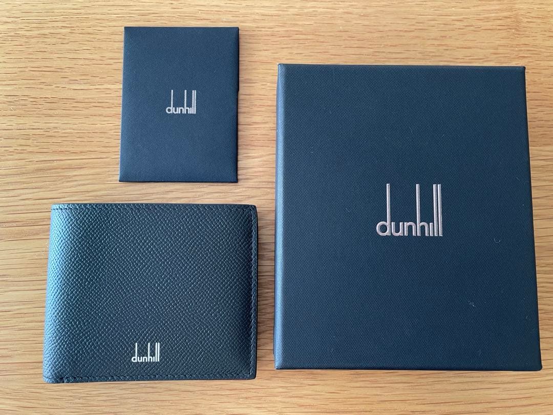 【サカナ】dunhill ダンヒル　二つ折り財布