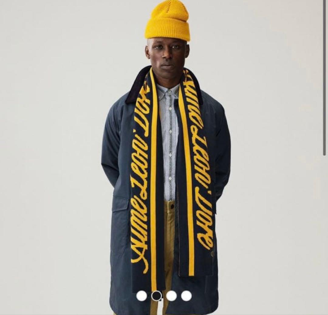 AIME LEON DORE logo scarf マフラー