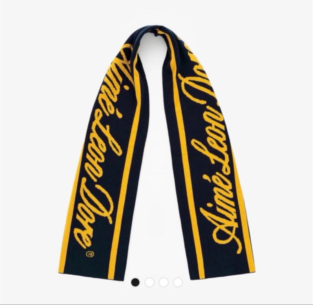 AIME LEON DORE logo scarf マフラー