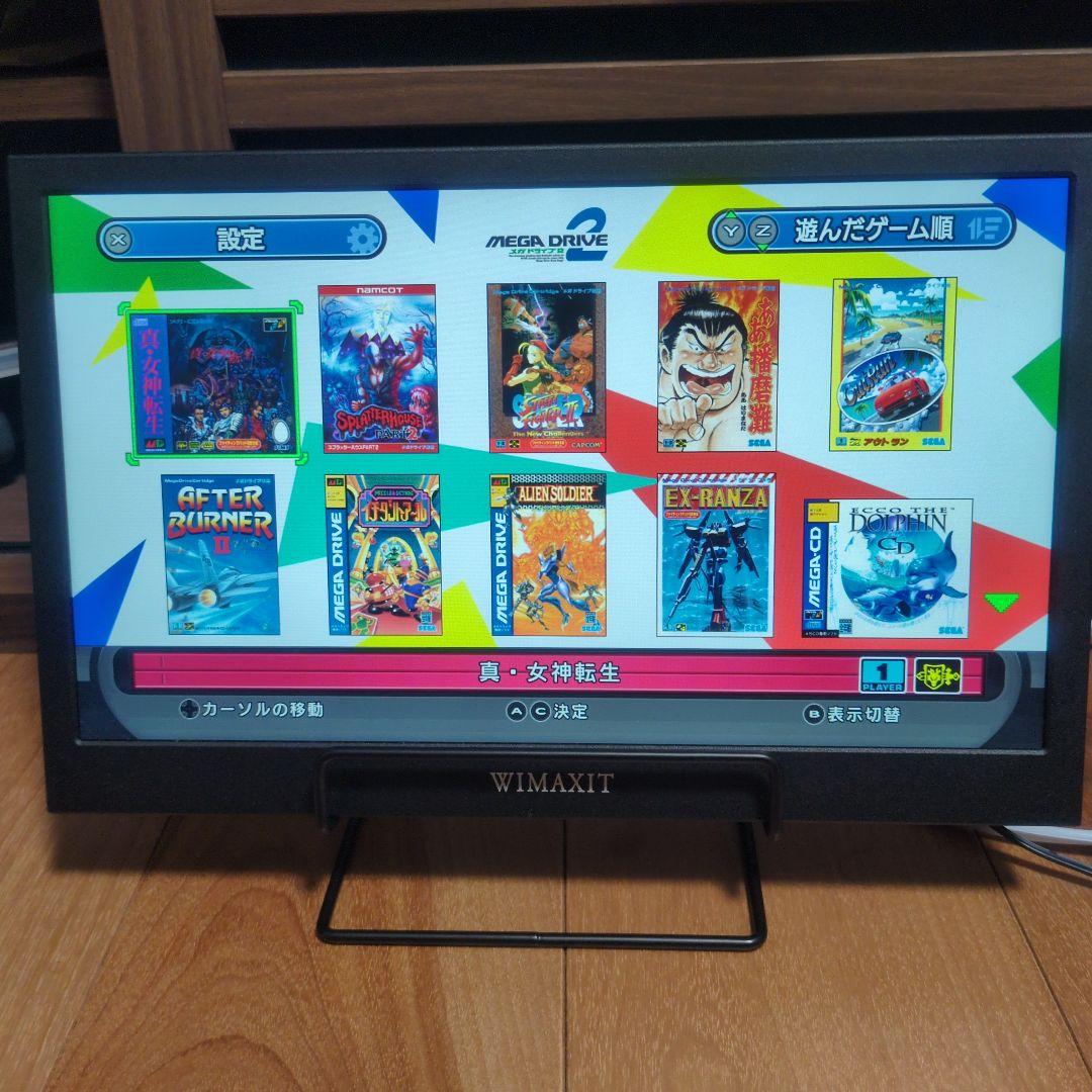 SEGA メガドライブ ミニ2 本体　セガ　＋　パーフェクトブック