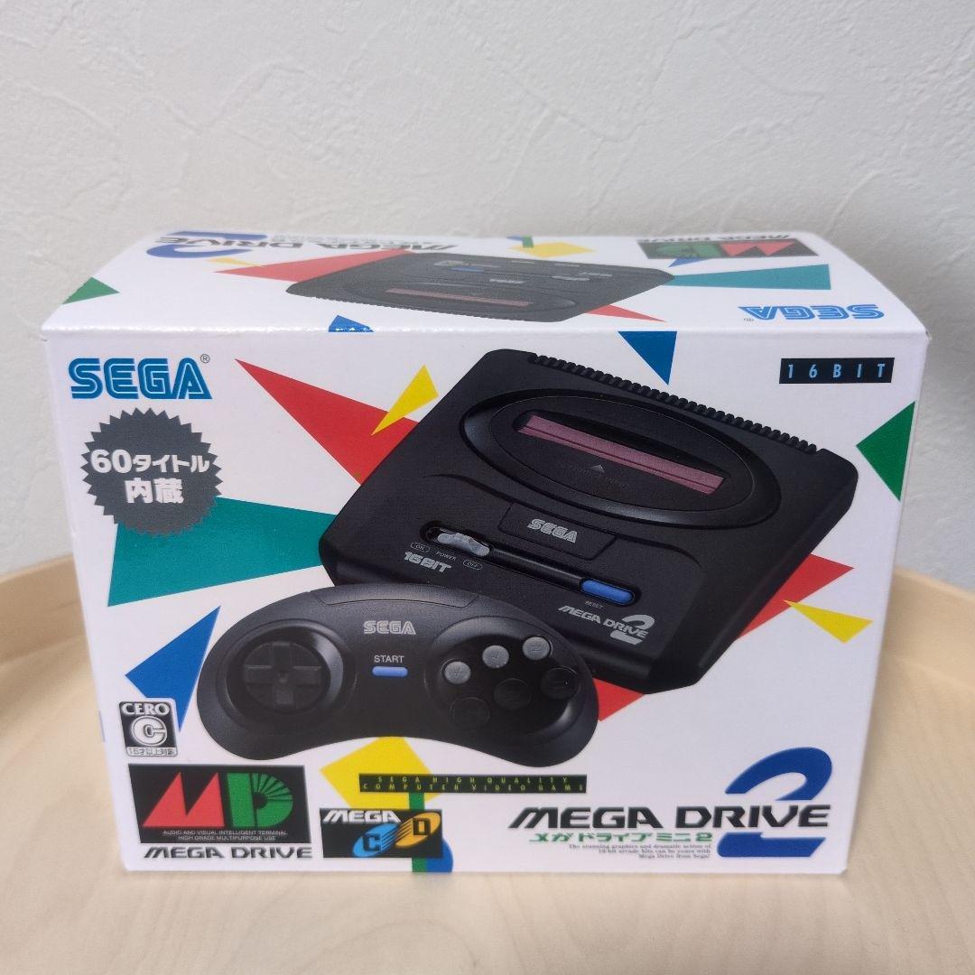 SEGA メガドライブ ミニ2 本体　セガ　＋　パーフェクトブック
