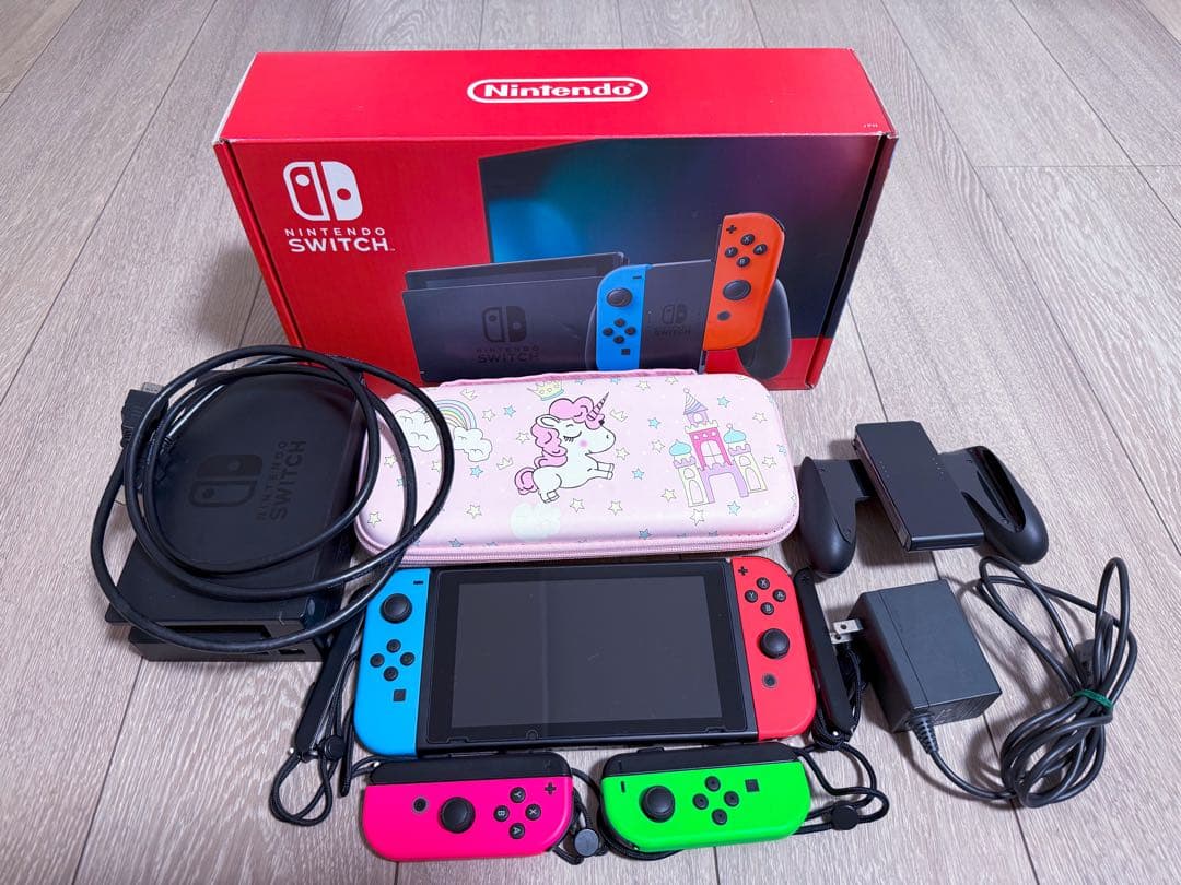 ニンテンドースイッチNintendo Switch 本体とソフト6本 まとめ売り