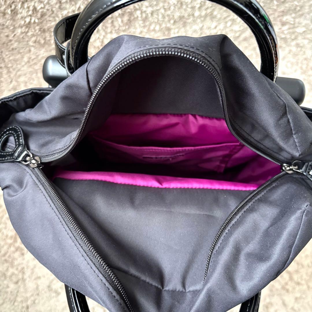 いつき SWANY キャリーバッグ 4輪ストッパー キルティング 黒