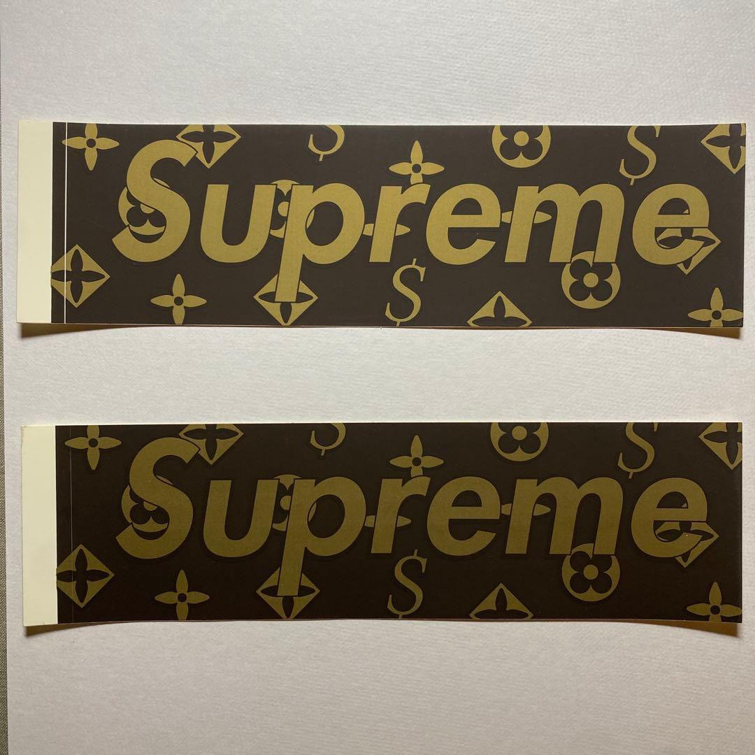 Supreme モノグラム　ステッカー4枚