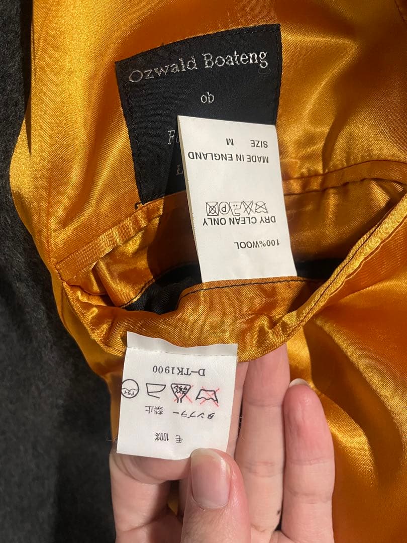 Ozwald Boateng スーパーロングコート