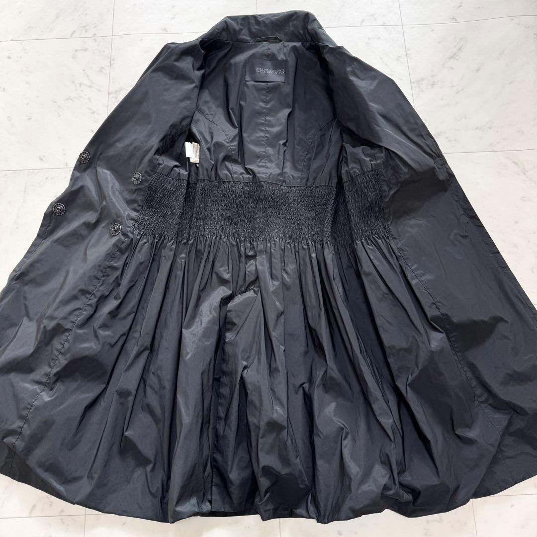 【ERMANNO SCERVINO】エルマンノシェルビーノ ナイロン コート 黒