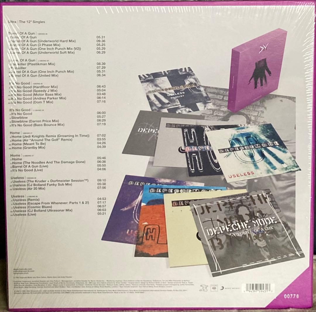 Depeche Mode - Ultra 12\" Vinyl 8枚組　EURO盤