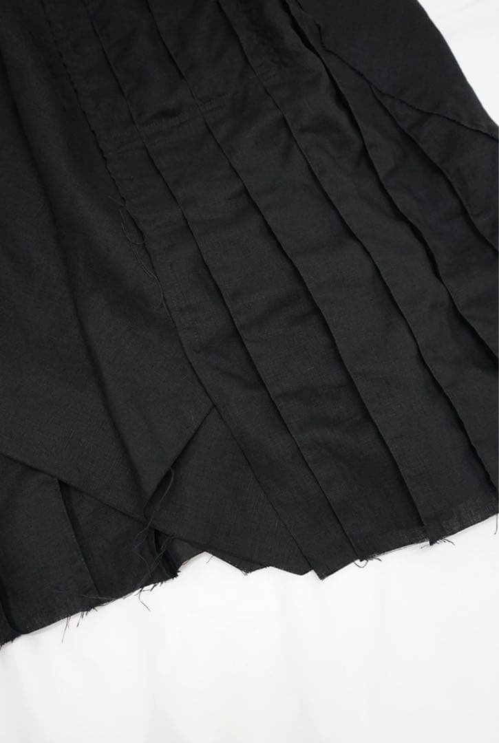 JAKUBMASAR ブラックオーバーサイズショーツ