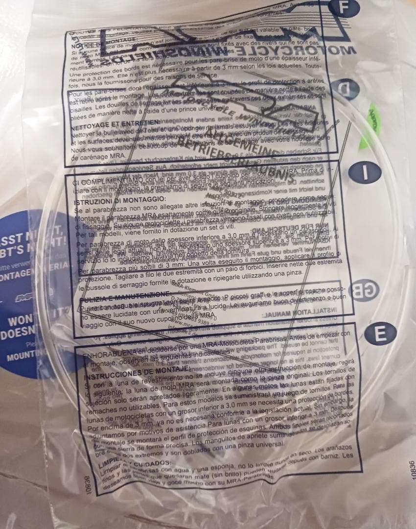 MRA スクリーン クリア MT-09