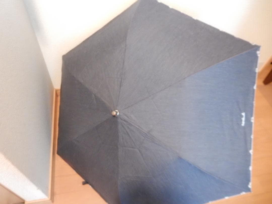 agnes b.（アニエスベー）ハート刺繡晴雨兼用傘(折り畳み傘)