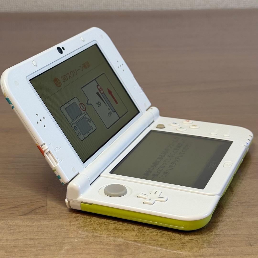 6-024 Newニンテンドー3DS LL ハッピーホームデザイナー 上下IPS