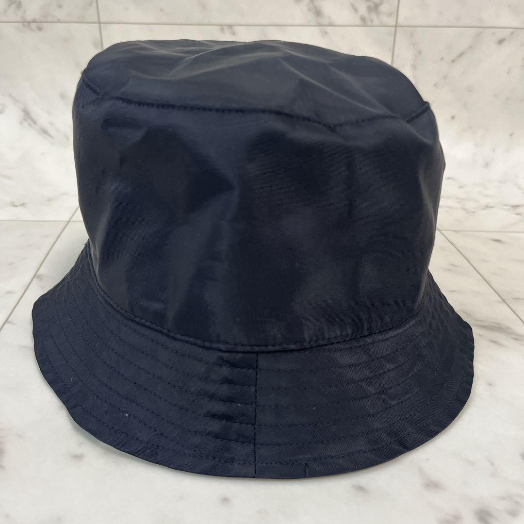 美品✨モンクレール MONCLER バケットハット L ブラック 男女兼用