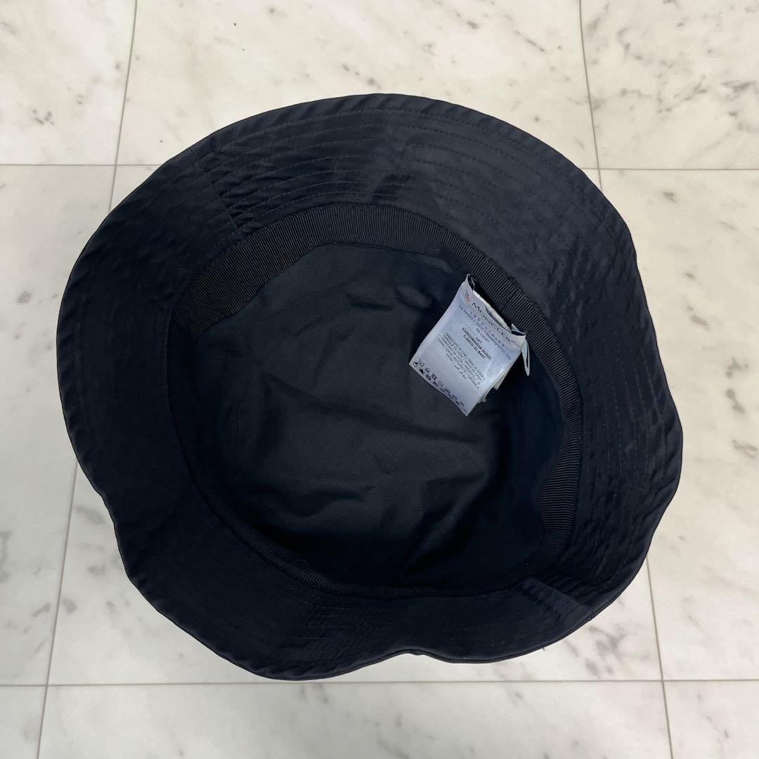 美品✨モンクレール MONCLER バケットハット L ブラック 男女兼用