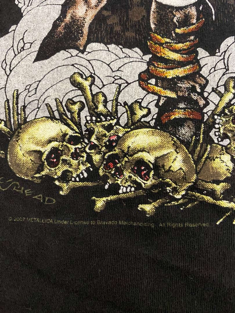 P*O様 メタリカ LLICA パスヘッド XLサイズTシャツ 00s