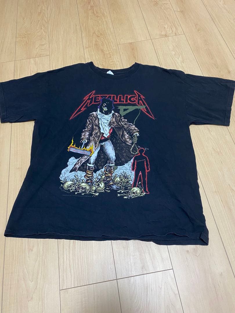 P*O様 メタリカ LLICA パスヘッド XLサイズTシャツ 00s