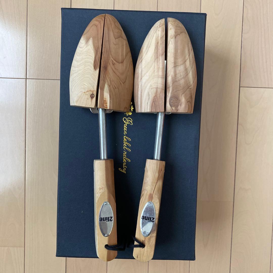 値下げ　【美品】グリーンレーベル　ドレスシューズ　黒　シューキーパー付き