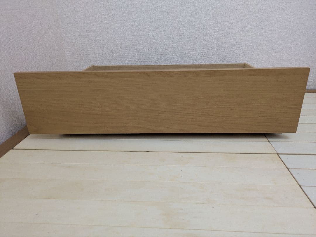 s*1様 【配送料込み】無印良品 セミダブル 収納付き